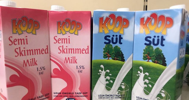 Koop-Süt ürünlerine zam yaptı