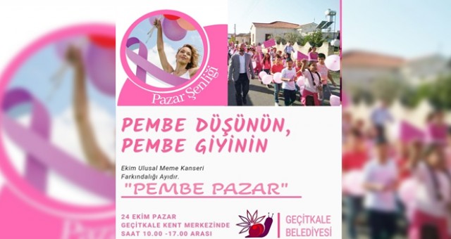 Geçitkale Belediyesi yarın Pembe Pazar Etkinliği düzenliyor