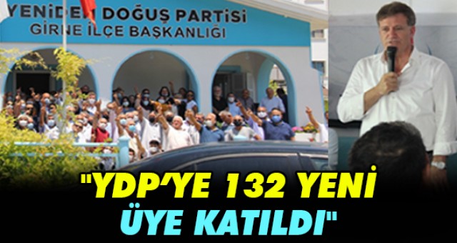 YDP YE 132 YENİ ÜYE KATILDI