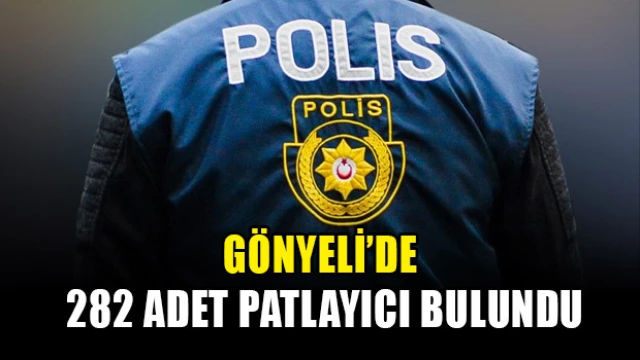 Gönyeli’de 282 adet patlayıcı bulundu