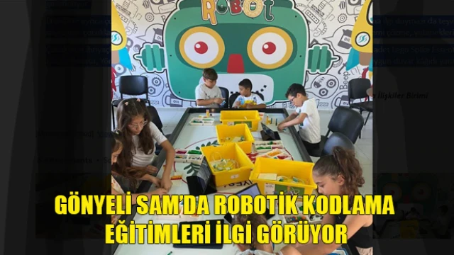 Gönyeli Sam’da Robotik Kodlama Eğitimleri İlgi Görüyor