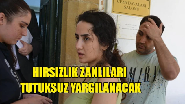 Hırsızlık Zanlıları Tutuksuz Yargılanacak