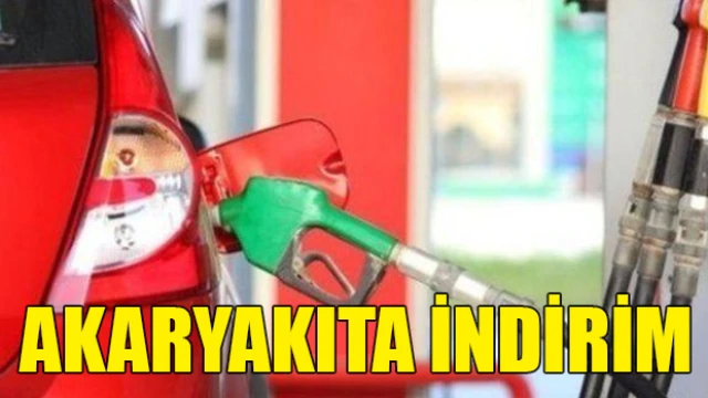 Akaryakıt fiyatlarında 1 TL’lik indirim