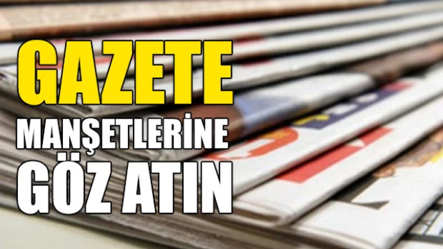 Gazete manşetleri 14/08/2024