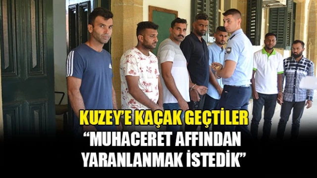 Kuzey'e kaçak olarak geçen yabancı uyruklu şahıslar tutuklandı