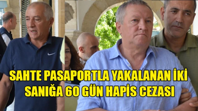 Metehan Sınır Kapısı'nda Sahte Pasaportla Yakalanan İki Sanığa 60 Gün Hapis Cezası