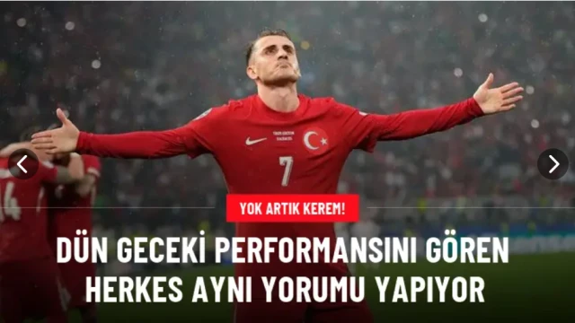 Dün geceki performansını gören herkes aynı yorumu yapıyor