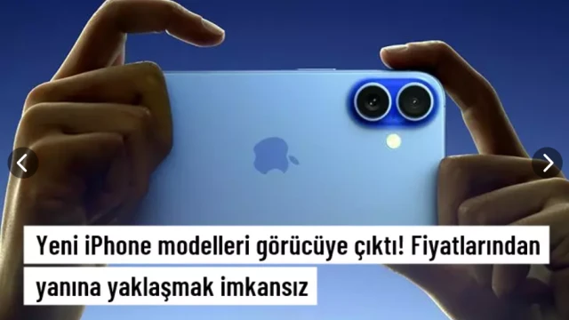 Phone 16 modellerini tanıttı!