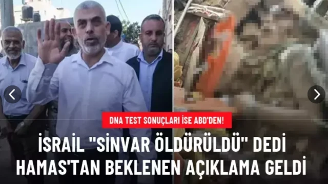 Hamas'tan beklenen açıklama geldi