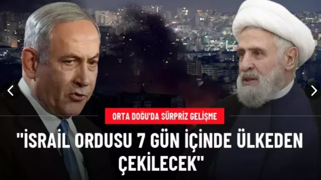 Orta Doğu'da sürpriz gelişme