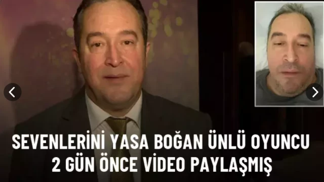 Vural Çelik, 2 gün önce hastaneden video paylaşmış