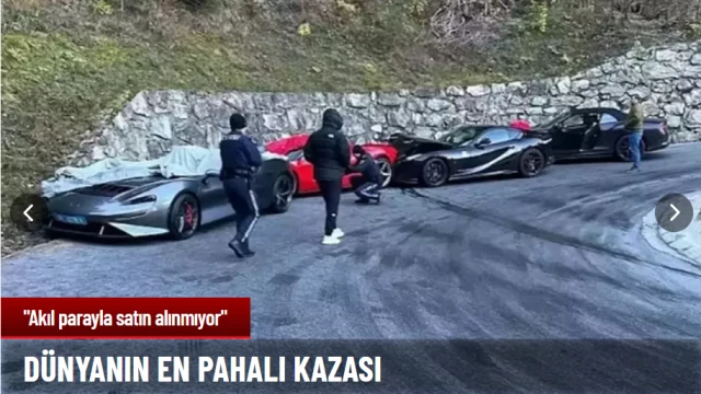 Dünyanın en pahalı kazası