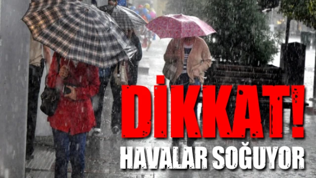 HAVA SICAKLIĞI DÜŞÜYOR