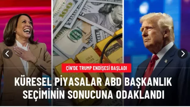 Küresel piyasalar ABD Başkanlık seçiminin sonucuna odaklandı