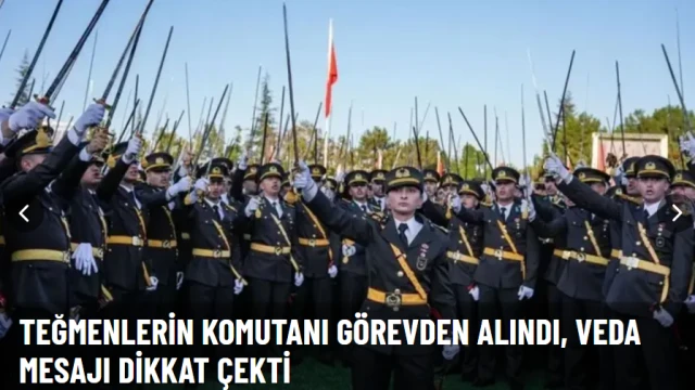 Ordudan ihraçları istenen teğmenlerin komutanı görevden alındı