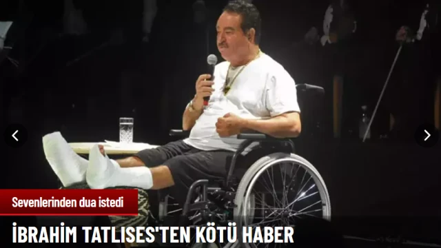 Tatlıses'ten kötü haber!