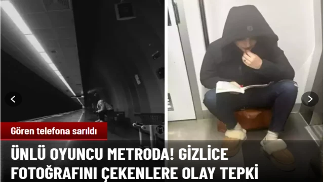 Gizlice fotoğrafını çekenlere seslendi