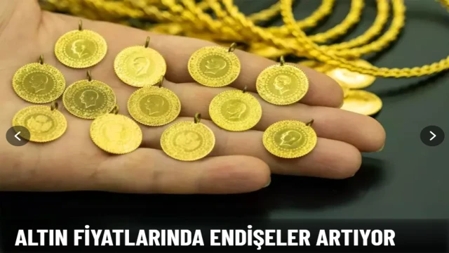 Altın fiyatlarında düşüş eğilimi