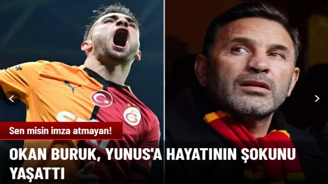 Buruk, Yunus Akgün'e hayatının şokunu yaşattı