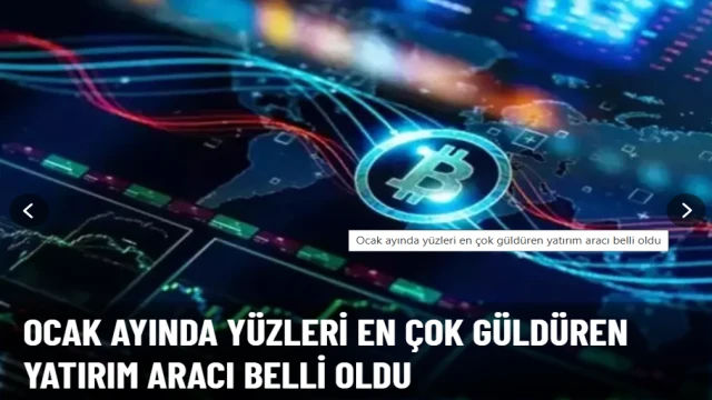 Ocak ayında yüzleri en çok güldüren yatırım aracı belli oldu