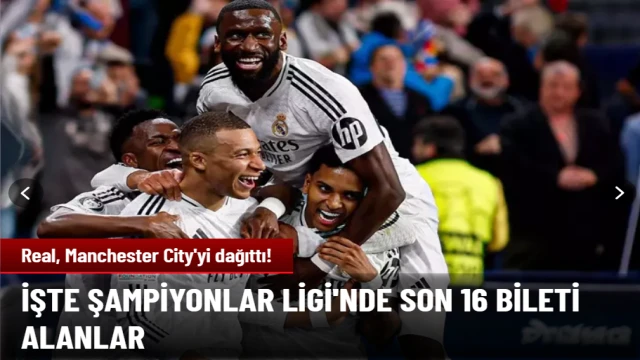 Şampiyonlar Ligi'nde Play-Off Turu tamamlandı