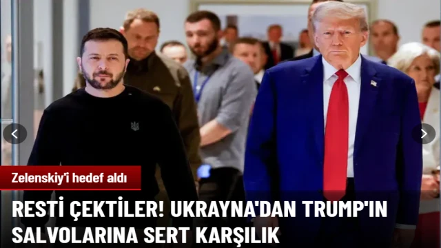 Ukrayna, Trump'ın Zelenskiy'e yönelik salvolarına karşı resti çekti