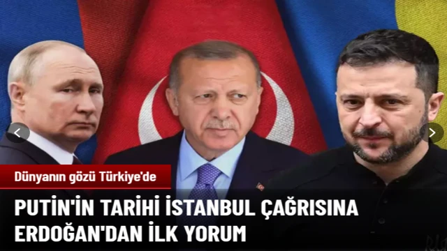 Erdoğan'dan Putin'in teklifine yanıt