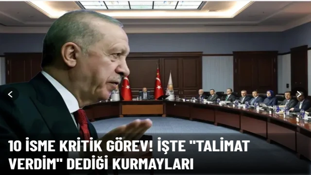 Erdoğan'ın yeni anayasa için görevlendirdiği 10 isim belli oldu