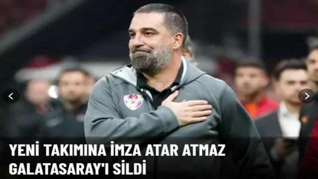 Shakhtar Donetsk'e imza atan Arda Turan, Galatasaray'ı hemen sildi