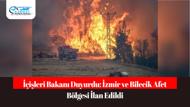 İzmir ve Bilecik’e Afet Bölgesi Statüsü: Yangınların Ardından Acil Önlemler Alındı