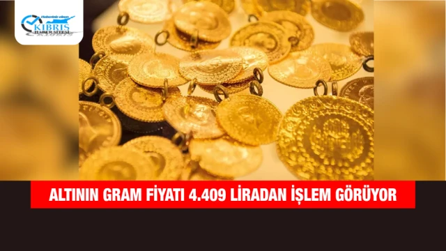 Altının Gram Fiyatı 4.409 Liradan İşlem Görüyor