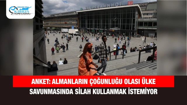Anket: Almanların Çoğunluğu Olası Ülke Savunmasında Silah Kullanmak İstemiyor
