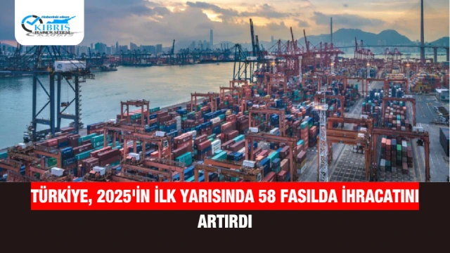 Türkiye, 2025'in İlk Yarısında 58 Fasılda İhracatını Artırdı