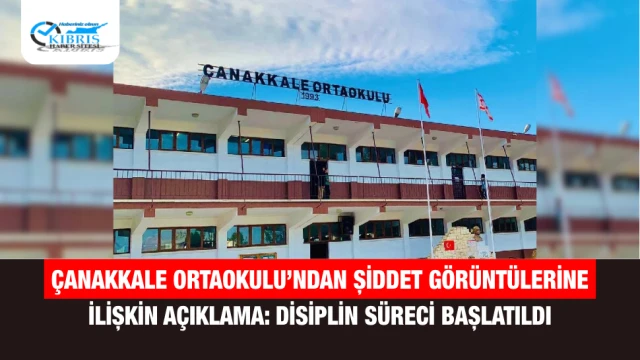 Çanakkale Ortaokulu’ndan şiddet görüntülerine ilişkin açıklama: Disiplin süreci başlatıldı