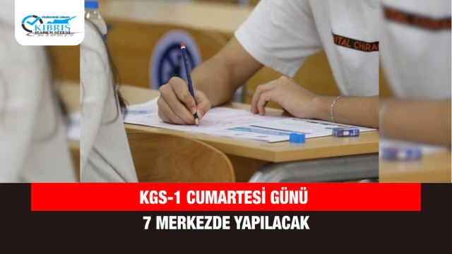 KGS-1 cumartesi günü 7 merkezde yapılacak