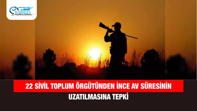22 Sivil Toplum Örgütünden İnce Av Süresinin Uzatılmasına Tepki