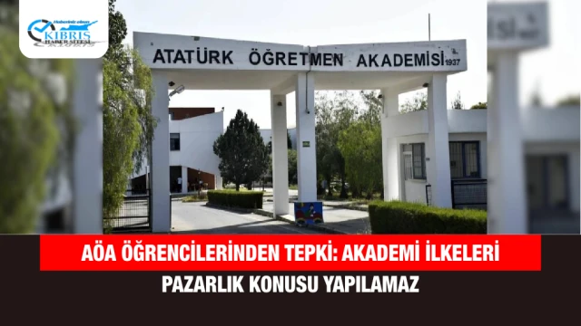 AÖA Öğrencilerinden Tepki: Akademi İlkeleri Pazarlık Konusu Yapılamaz