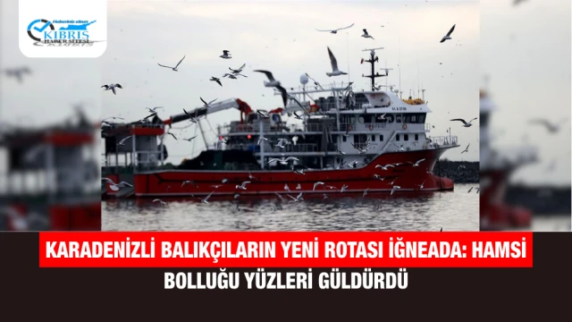 Karadenizli Balıkçıların Yeni Rotası İğneada: Hamsi Bolluğu Yüzleri Güldürdü