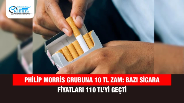 Philip Morris Grubuna 10 TL Zam: Bazı Sigara Fiyatları 110 TL’yi Geçti