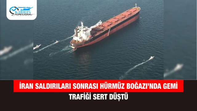 İran saldırıları sonrası Hürmüz Boğazı’nda gemi trafiği sert düştü