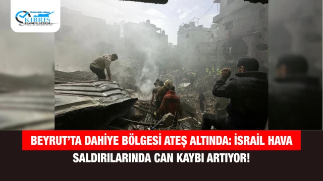 Beyrut’ta Dahiye Bölgesi Ateş Altında: İsrail Hava Saldırılarında Can Kaybı Artıyor!