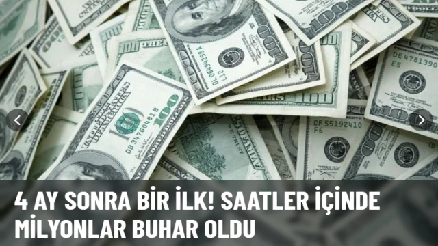 Bitcoin'de 4 ayın en sert günlük düşüşü!