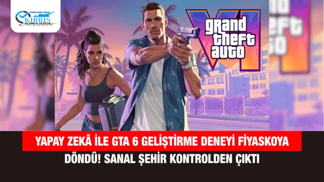 Yapay zekâ ile GTA 6 geliştirme deneyi fiyaskoya döndü! Sanal şehir kontrolden çıktı