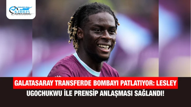 Galatasaray Transferde Bombayı Patlatıyor: Lesley Ugochukwu İle Prensip Anlaşması Sağlandı!