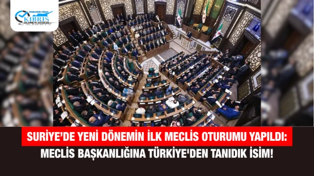 Suriye’de Yeni Dönemin İlk Meclis Oturumu Yapıldı: Meclis Başkanlığına Türkiye'den Tanıdık İsim!