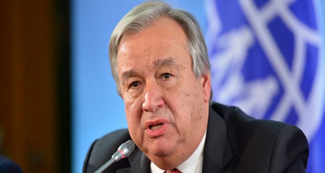 Guterres: 2020 çocuklar için üzücü bir yıl oldu