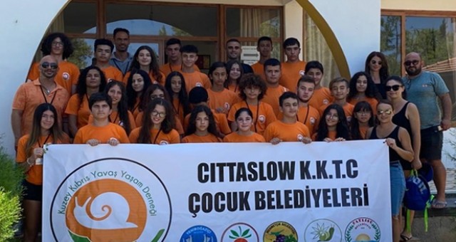 Kuzey Kıbrıs Cittaslow Ağı Karpaz Kampı 30 Çocuğun Katılımıyla Gerçekleştirildi