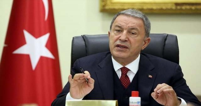 Hulusi Akar: Ülkemizin ve KKTC'nin hakkını, hukukunu çiğnetmeyeceğiz