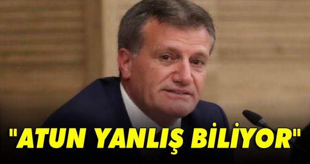 ARIKLI: ATUN YANLIŞ BİLİYOR