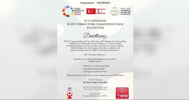 “İş’te Kadınlar Kuzey Kıbrıs Türk Cumhuriyeti’nde Buluşuyor”zirvesi gerçekleşiyor